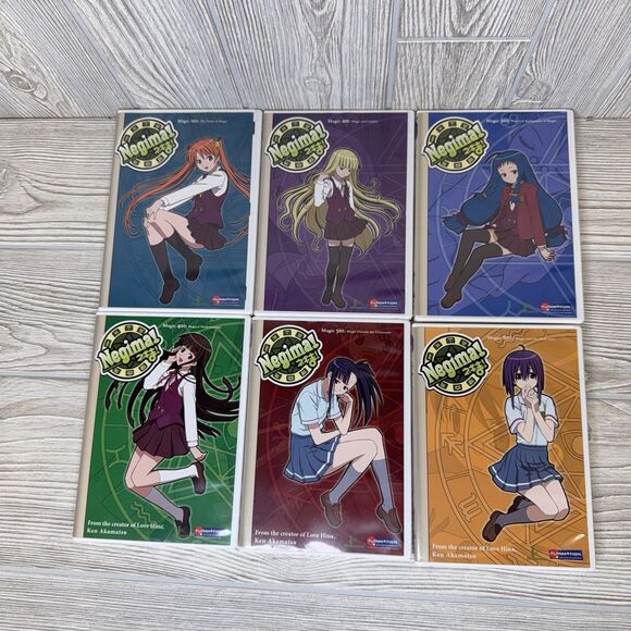 Negima! 1-6 + Negima!? Re-Imagined 1-4 + Spring/Summer Specials DVD 11 Discs! - Picture 8 of 16